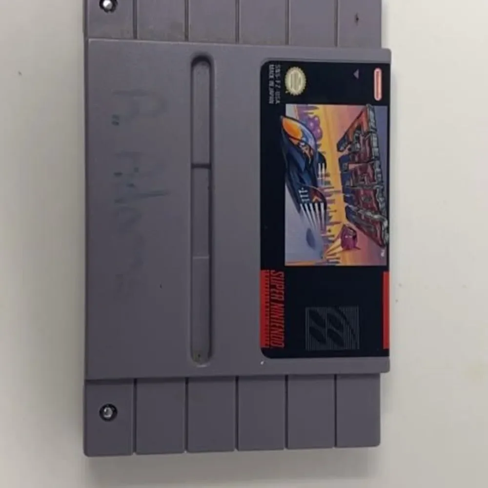 Super Nintendo F-ZERO Game Cartridge